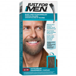 Just for men Brush in Color Gel mittelbraun, 28,4 ml, 1 Stück