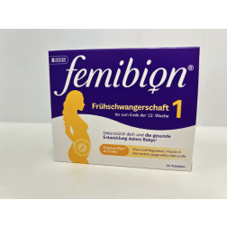 Femibion 1 Frühschwangerschaft Tabletten, 56 Stück
