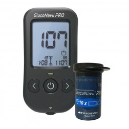 SD GlucoNavii PRO Blutzuckermessgerät - 1 Set, mmol/l
