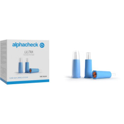 Alphacheck ULTRA Sicherheits-Pen-Nadeln 30 Gx8 mm, 100 Stück