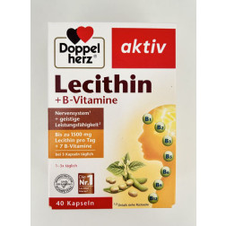 Doppelherz Lecithin+B-Vitamine Kapseln, 40 Stück