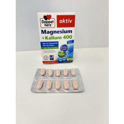 Doppelherz Magnesium+Kalium Tabletten, 30 Stück