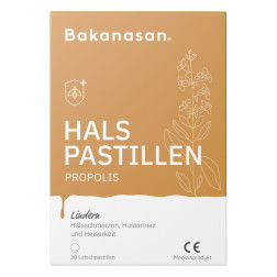 Bakanasan Halspastillen Propolis, 30 Stück
