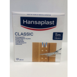 Hansaplast classic, 5 m x 6 cm, 1er