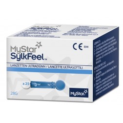 MyStar SylkFeel 28 G - Lanzetten, 25 Stück
