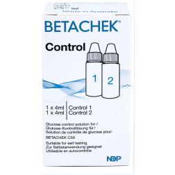 Betachek C50 Kontrolllösung 2x4 ml Flaschen, 1 Stück
