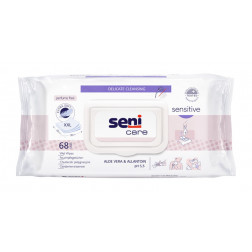 SENI care Feuchtpflegetücher Sensitive, 68 Stück