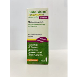 Herba-Vision Augentrost MD sine Augentropfen, 2x5 ml, 1 Stück