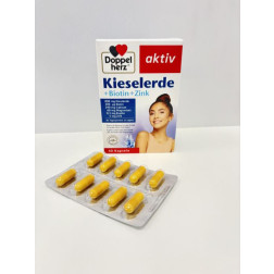 Doppelherz Kieselerde+Biotin+Zink Tabletten, 40 Stück