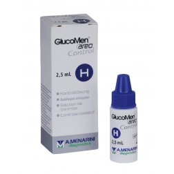 GlucoMen areo Kontrolllösung H, 1 x 2,5 ml, 1 Stück