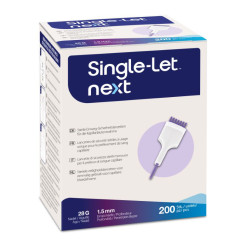 Single-Let next Sicherheitslanzetten, 200 Stück