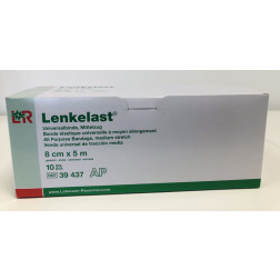 Lenkelast weiss, 8 cm x 5 m, 10 Stück