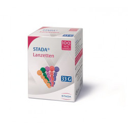 Stada sterile Lanzetten 33G, 100 Stück