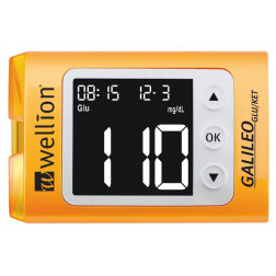 Wellion Galileo GLU/KET gelb Blutzuckermessgerät - 1 Set mmol/l