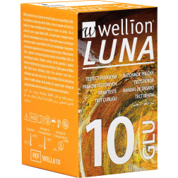 Wellion LUNA Blutzuckerteststreifen, 10 Stück