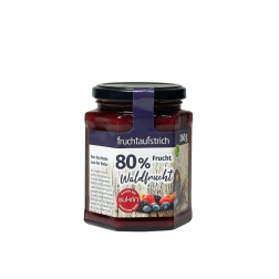 Fruchtaufstrich Waldfrucht mit 80% Frucht, 260 g, 1 Stück