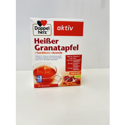 Doppelherz heisser Granatapfel+Sanddorn+Acerola, 10 Stück