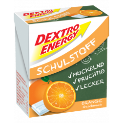 Dextro Energy Schulstoff Orange Täfelchen, 50 g, 1 Stück