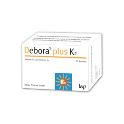 Debora plus K2 Kapseln, 20 Stück