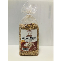 !!NEUE REZEPTUR!! Dinkel-Früchte-Müsli, 500 g, 1 Stück