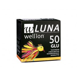 Wellion LUNA Blutzuckerteststreifen, 50 Stück