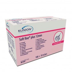 Klinion Soft Fine Plus 0,33 x 12 mm 29G - Pen Nadeln, 110 Stück