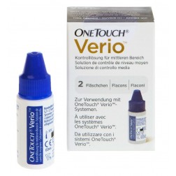 One Touch Verio - Kontrolllösung, 2 x 3,8 ml 