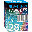 Wellion 28G steril Lancets, 50 Stück