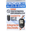 Betachek C50 Blutzuckermessgerät mg/dl, 1 Stück,  inkl. 1 Testkassette (50 Stück) + 10 Lanzetten