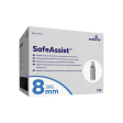 Safe Assist 30 G x 8 mm - Sicherheits Pen Nadeln, 100 Stück