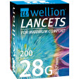 Wellion 28G steril Lancets, 200 Stück