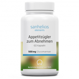 Sanhelios Appetitzügler zum Abnehmen Kapseln, 60 Stück