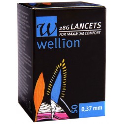 Wellion 28G steril Lancets, 50 Stück