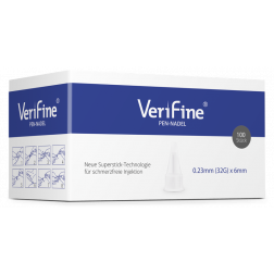 Verifine Pen-Nadeln 32G x 6 mm, 100 Stück