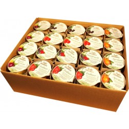 Marmelade Sortiment zuckerreduziert 22 g*, 100 Stück (gemischt) - Fruchtaufstrich