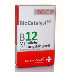 BioCatalyst B12 männliche Leistungsfähigkeit Kapseln, 30 Stück