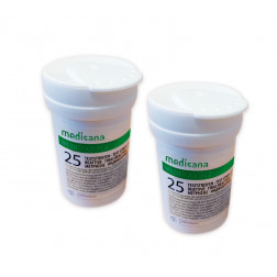 Medisana MediTouch 2 ohne Blister Blutzuckerteststreifen, 50 Stück