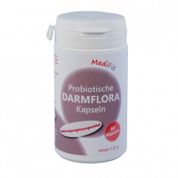 Probiotische Darmflora Kapseln MediFit, 60 Stück