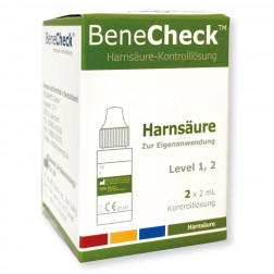 BeneCheck Harnsäure-Kontrolllösung 2 x 2 ml, 1 Stück