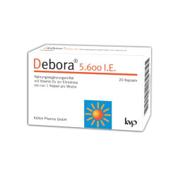 Debora 5.600 I.E. Kapseln, 20 Stück