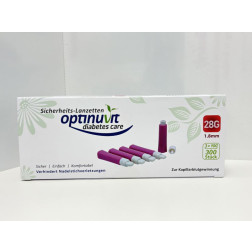 Optinuvit Diabetescare Sicherheitslanzetten, 3 x 100 Stück
