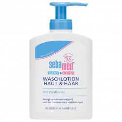 Sebamed Baby & Kind Waschlotion Haut + Haar, 200 ml, 1 Stück