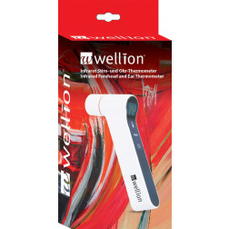 Wellion Infrarot Stirn- und Ohr-Thermometer 