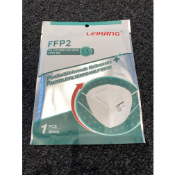 LEIKANG® FFP2 - Atemschutzmaske ohne Ventil, 1 Stück (Maske)