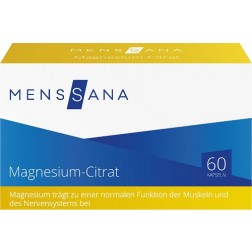 Magnesium-Citrat MensSana Kapseln, 60 Stück