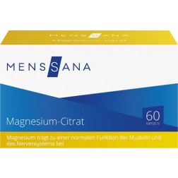 Magnesium-Citrat MensSana Kapseln, 60 Stück